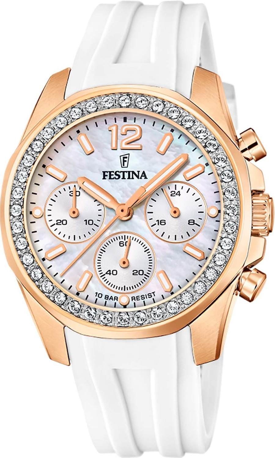 FESTINA Chronograph Boyfriend Collection F20611/1 Damenchronograph 38 mm