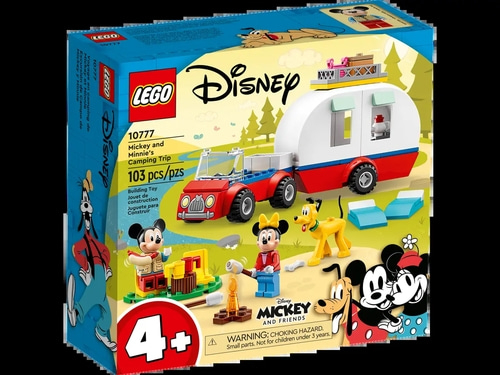 LEGO Disney 10777 Mickys und Minnies Campingausflug 103 Teile Set NEU