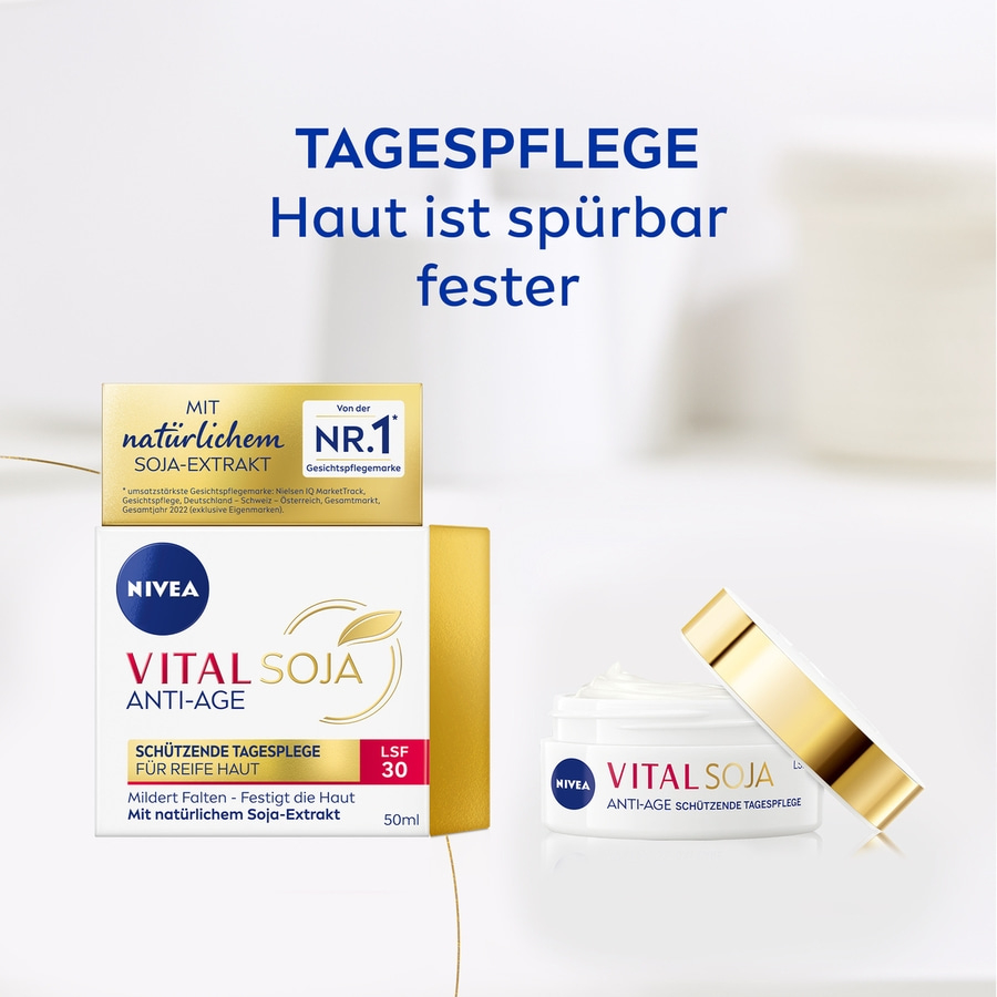 NIVEA VITAL Anti-Age Soja Schützende Tagespflege LSF 30 Anti-Falten 50 ml
