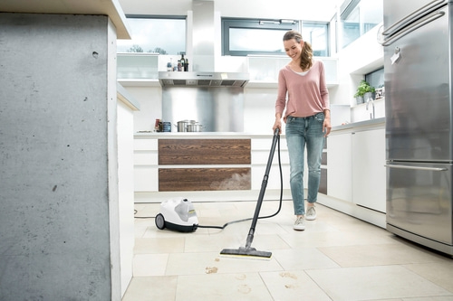 KÄRCHER Dampfreiniger SC 4 EASYFIX IRON 2000 Watt 0,8 Liter Tank 3,5 bar B-WARE