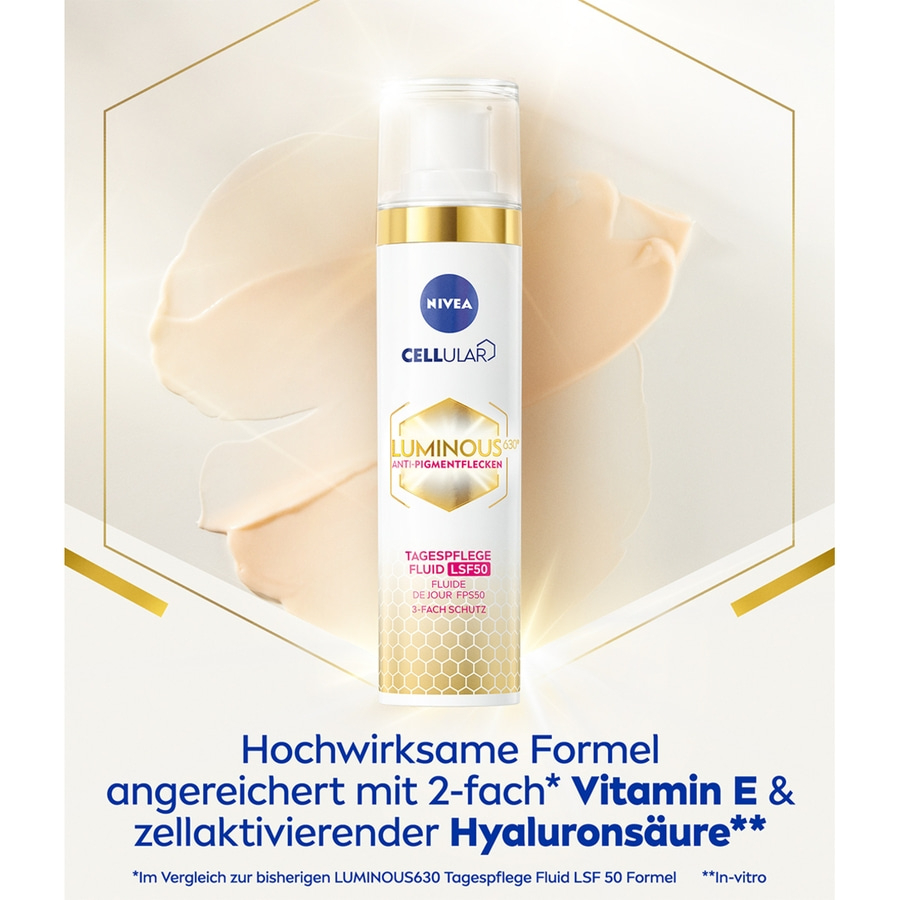 NIVEA Cellular Luminous630® Tagespflege LSF50 40ml + Intensiv Serum 30ml Set