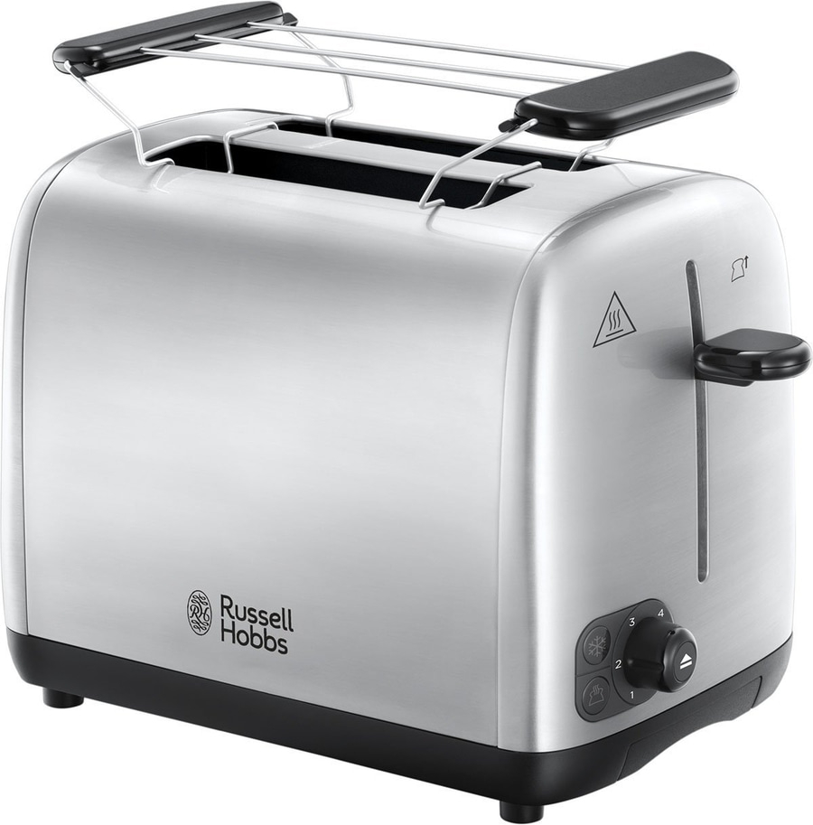 RUSSELL HOBBS Toaster Adventure 24080-56 2 Schlitze Edelstahl 850W Lift and Look