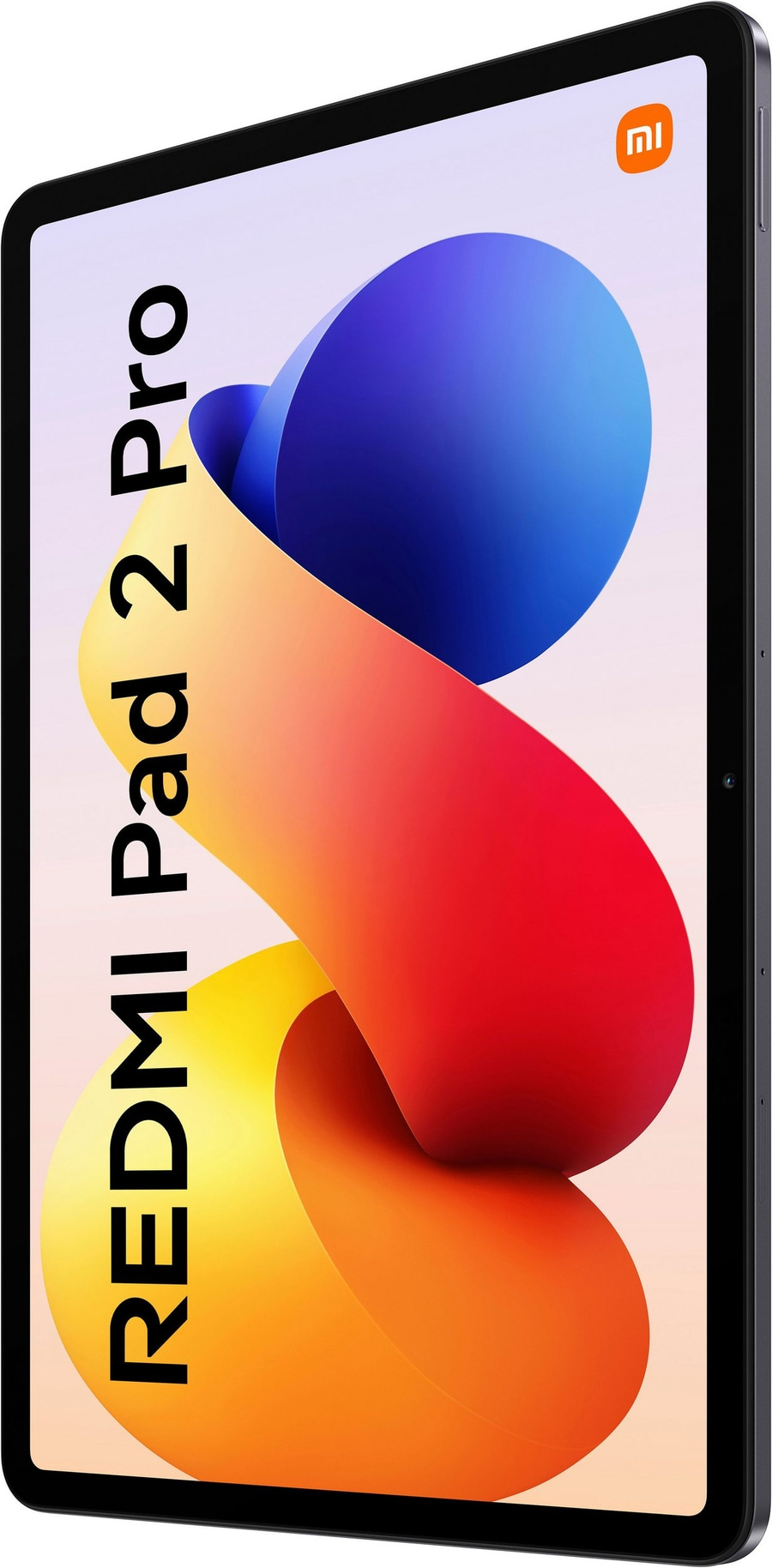 Das ist ein rotes Tablet mit dem Logo von Xiaomi und dem Text REDMI Pad 2 Pro.