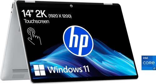 HP OmniBook 5 Flip 14Zoll Convertible Notebook 512GB Intel Core i7 silber B-WARE