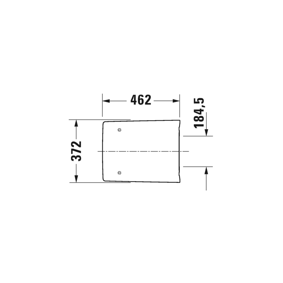 DURAVIT Viu WC-Sitz Toiletten Sitz mit Absenkautomatik 462 x 372 x 184.5 mm NEU