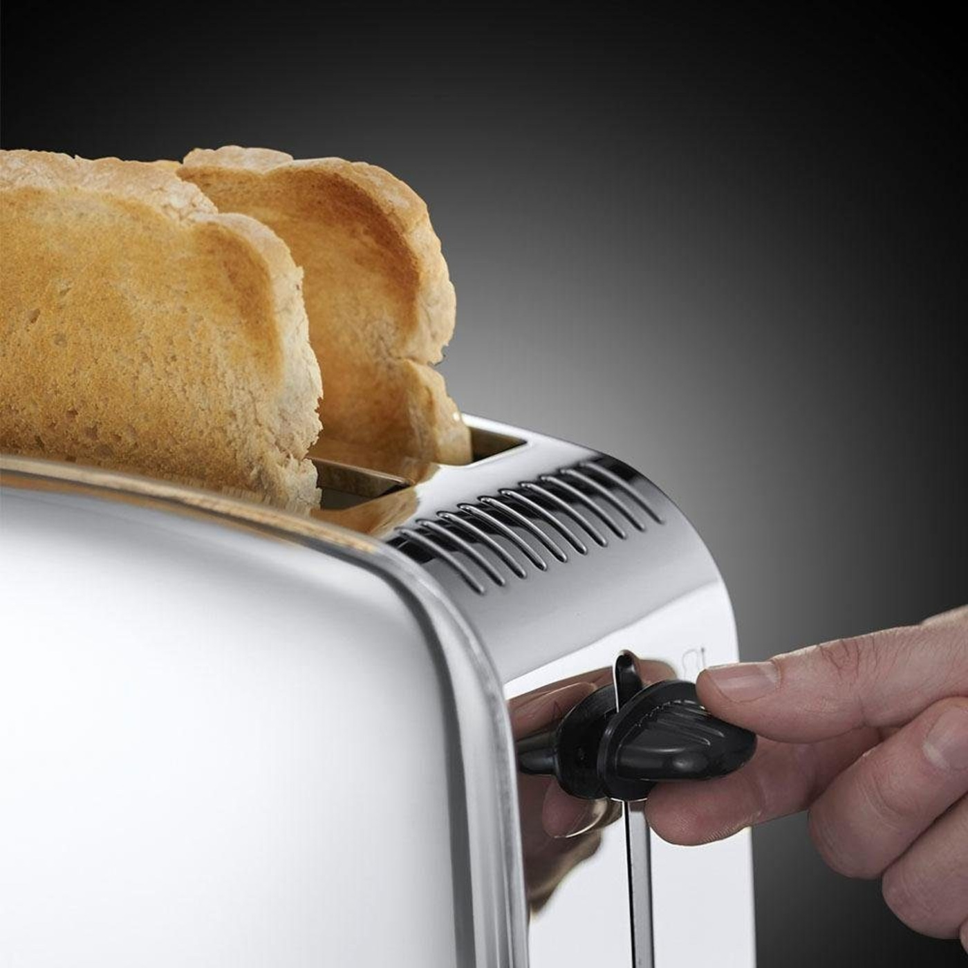 RUSSELL HOBBS Toaster Victory Chester 23310-56 Edelstahl 1670 W Schnell-Toast