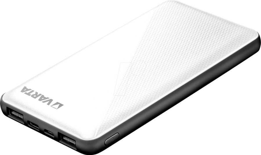 3x Varta Power Bank 10.000 mAh USB-C 3 LED-Ladestandanzeige 3,7 V B-WARE