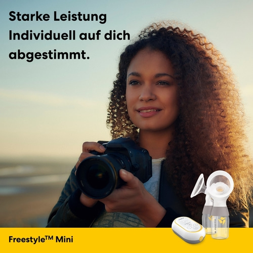 MEDELA Freestyle™ Mini Classic elektrische Doppelmilchpumpe klein leistungsstark