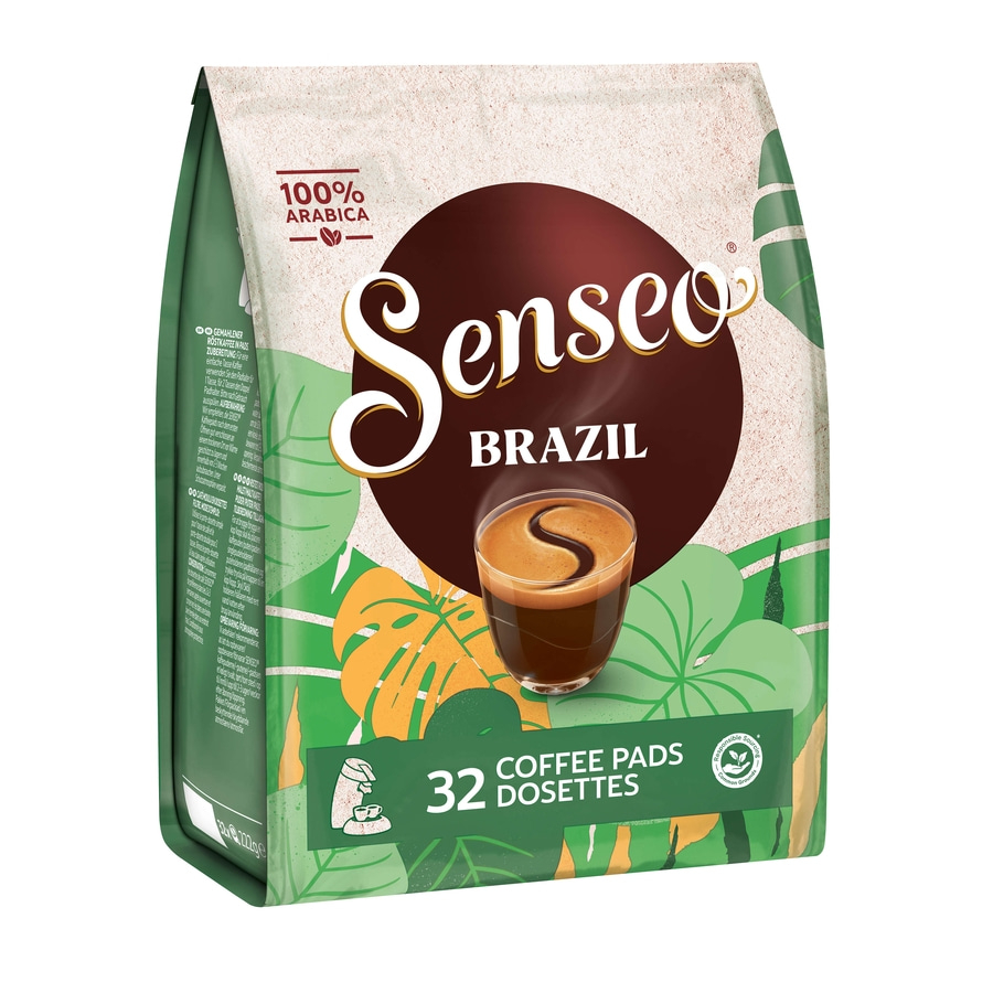 SENSEO Pads Origins Brazil Senseopads 100 % Arabica 10 x 32 Getränke Kaffeepads