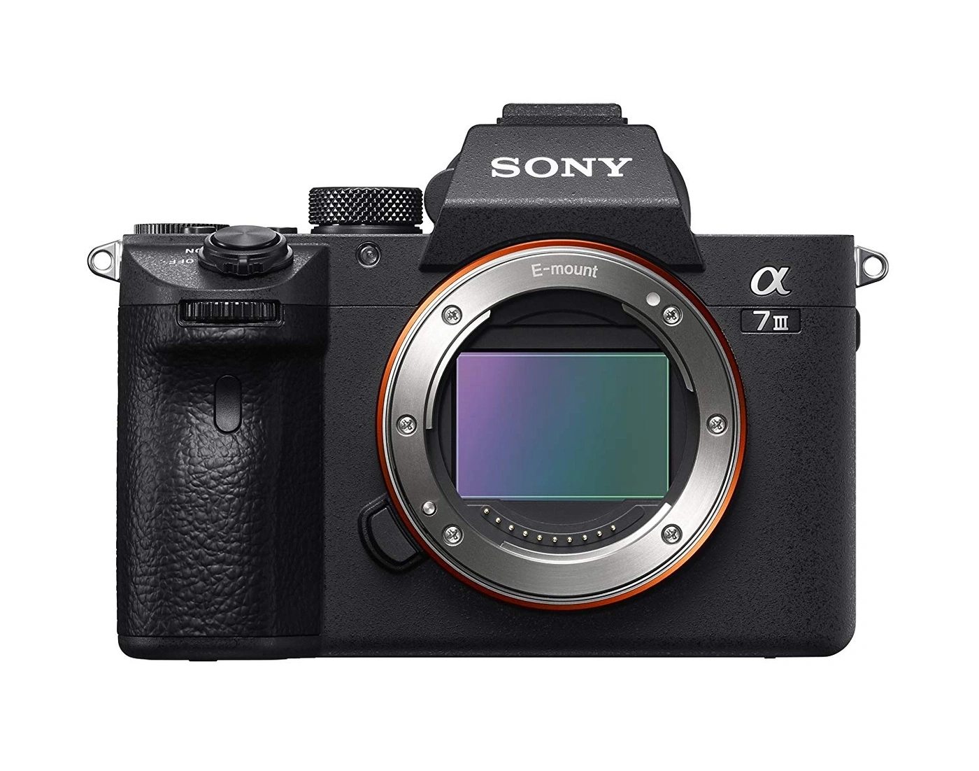 Sony Alpha 7 III Kamera mit Objektivhalterung