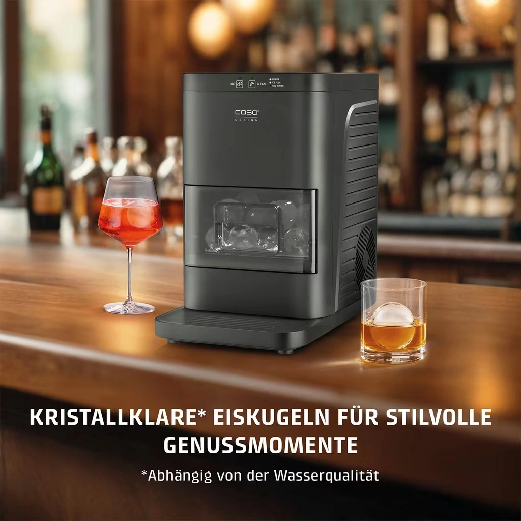 CASO Design IceBall Pro Eiskugelbereiter Eiswürfelbereiter 130W NEU