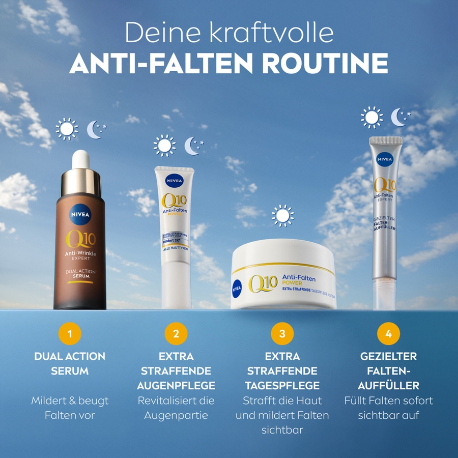 NIVEA Q10 Anti-Falten Power Schützende Tagespflege LSF 30 50ml