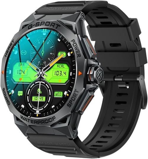 SMARTY 2.0 Smartwatch SW075A 1,43 Zoll Touch-Display Bluetooth 46mm B-WARE