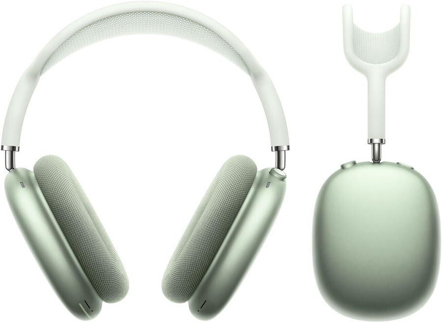 APPLE AirPods Max Bluetooth Kopfhörer mit Mikrofon Kopfbügel grün B-Ware