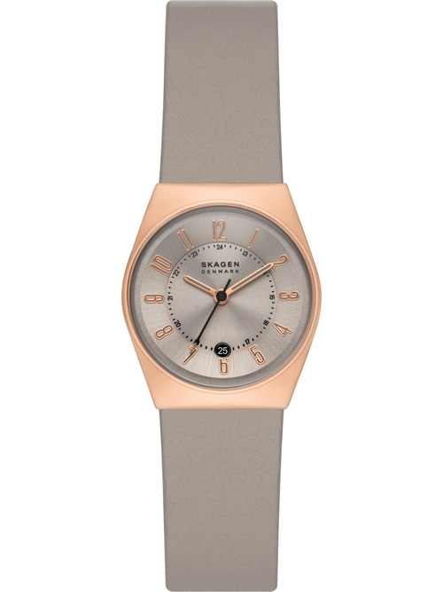 SKAGEN Damenarmbanduhr SKW3052 Quarz Mineralglas Lederarmband 26mm B-WARE