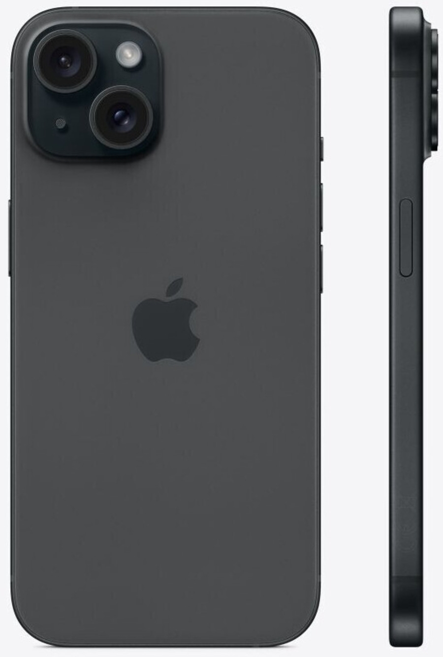 APPLE iPhone 15 5G 128 GB 6,1 Zoll DualSIM 48 MP 4K Video black MTP03ZD/A B-Ware