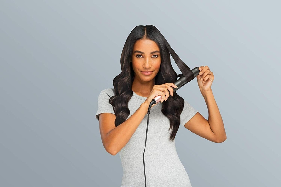 REMINGTON 2-in-1 Haarglätter Lockenstab Curl&Straight Confidence S6606 Wellen