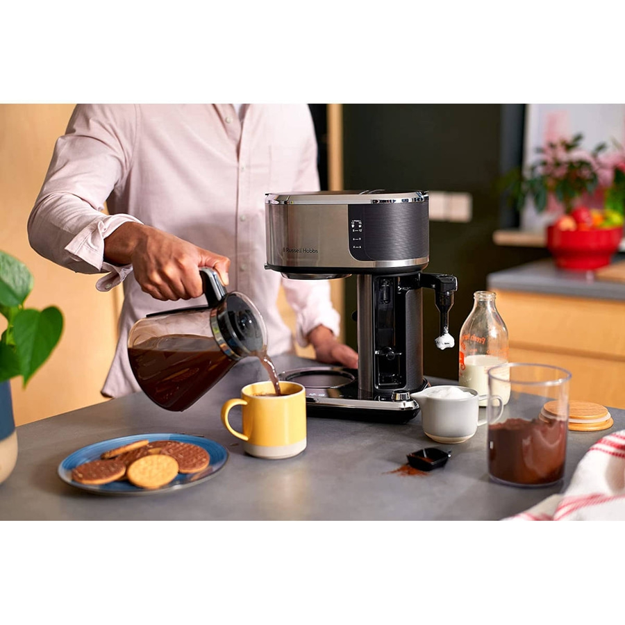 RUSSELL HOBBS Filter-Kaffeemaschine Attentiv Coffee Bar 26230-56 Touch-Bedienung