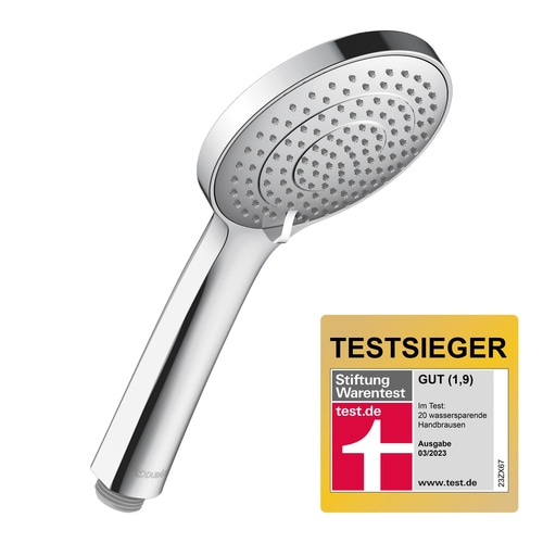 DURAVIT Brausehalterset Handbause 3jet Duschkopf Duschbrause Schlauch 160 cm