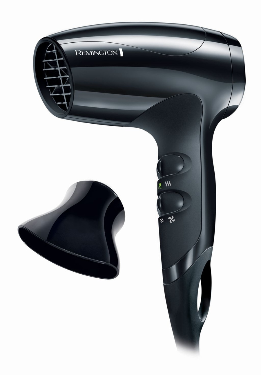 REMINGTON Haartrockner D5000 Compact 1800W Eco-Funktion Reisehaartrockner 63km/h
