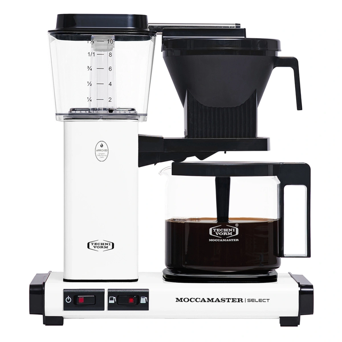 MOCCAMASTER Filterkaffeemaschine KBG Select Matt White 1,25L matt weiß B-WARE