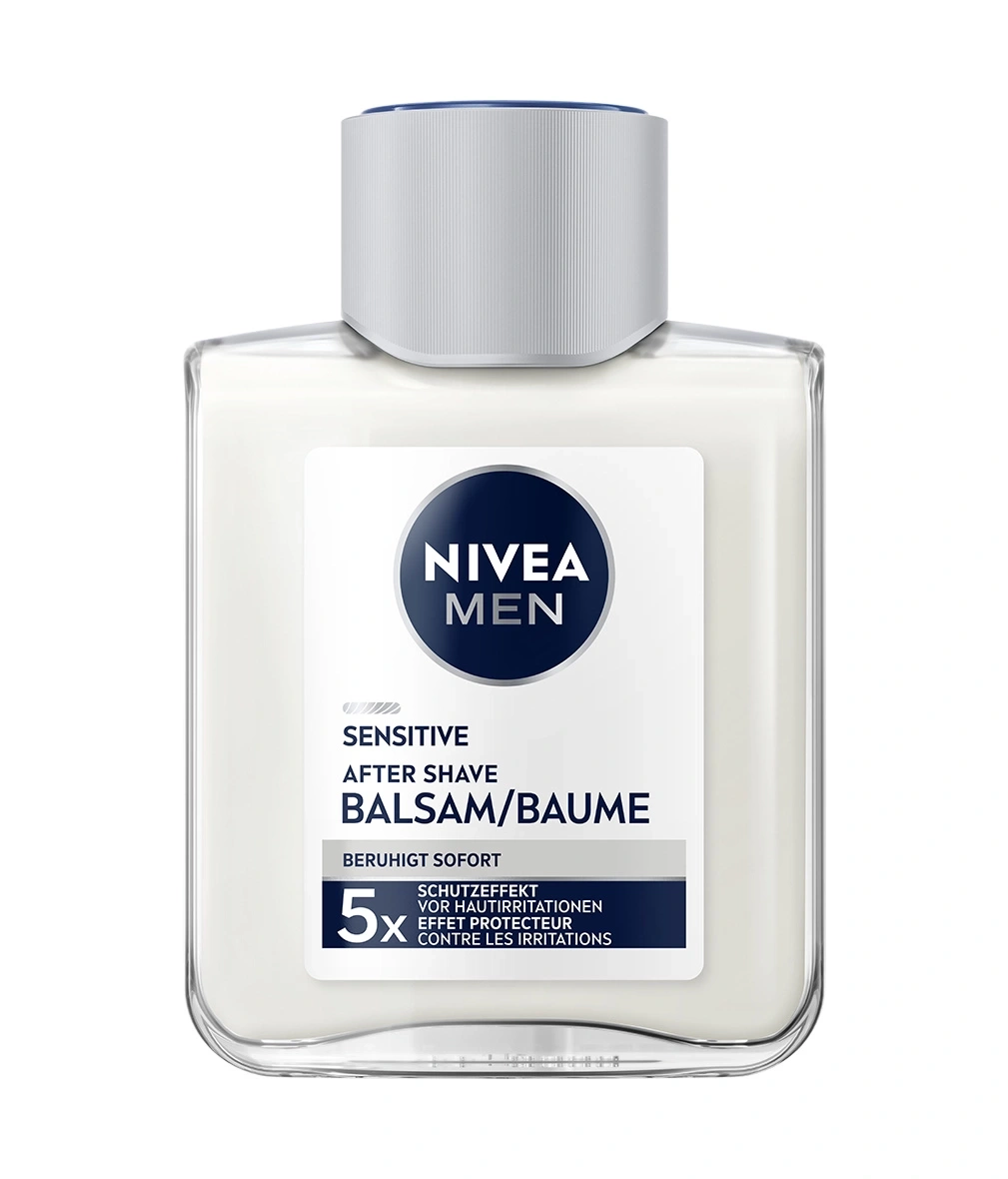 Nivea Men Sensitive After Shave Balsam/Baume, 5x Schutz, beruhigt sofort.