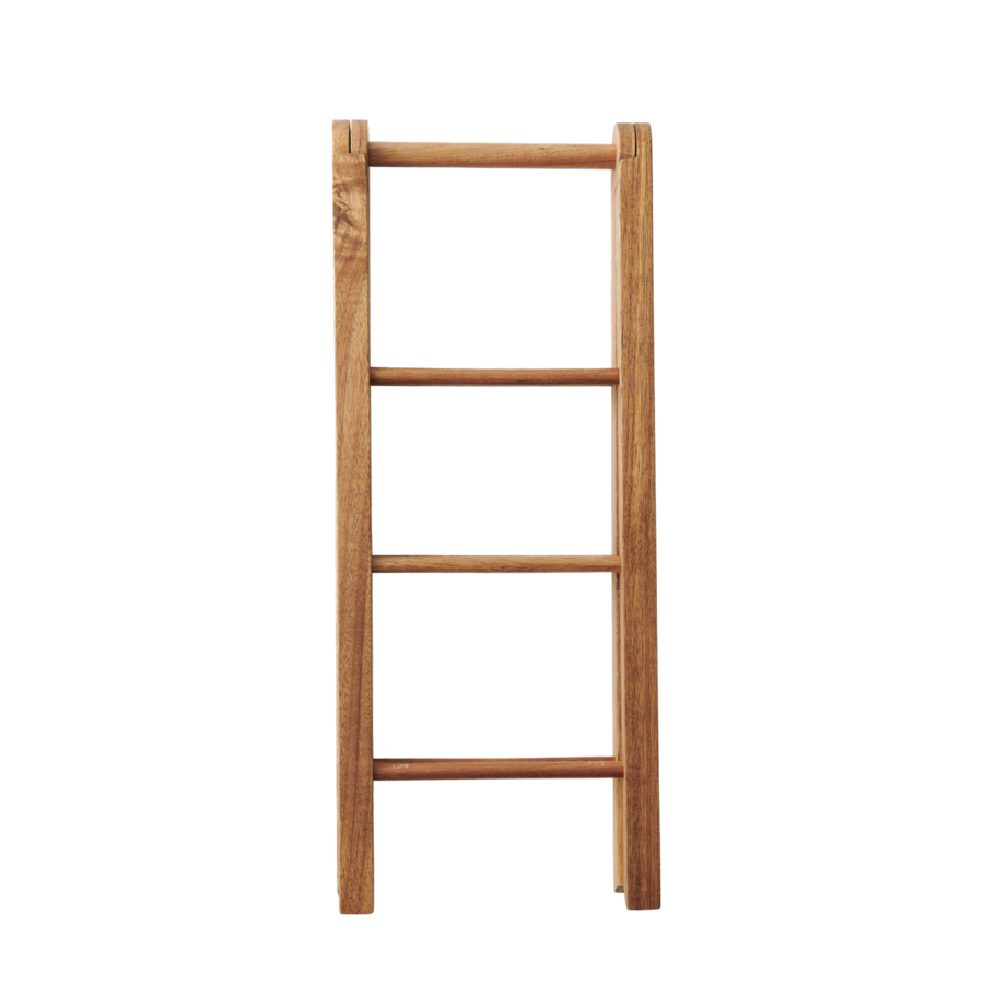 BETTY BOSSI Etagere 3 Servierplatten Porzellan Holz Servierständer