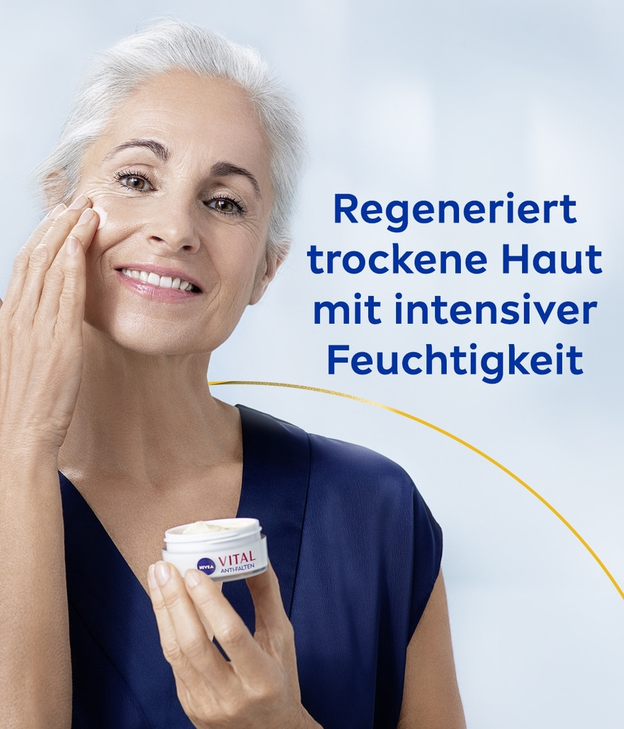 NIVEA Tagespflege VITAL Anti-Falten Intensiv Plus LSF 15 Bio Arganöl 2 x 50 ml