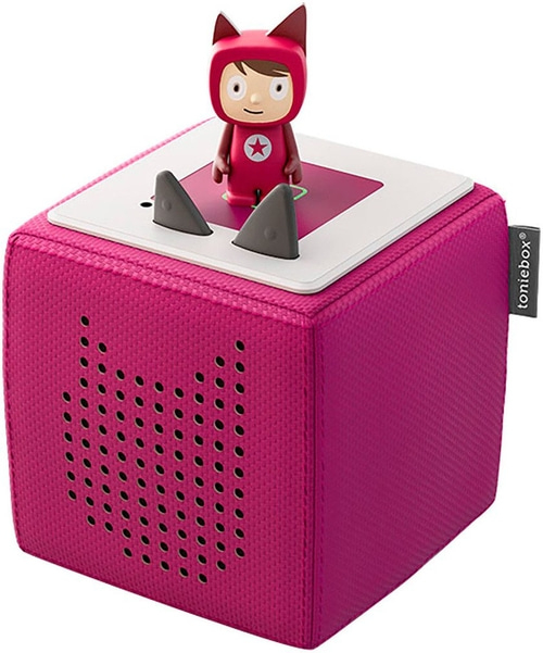 TONIEBOX Starterset Lautsprecher und Keativ Tonie Bluetooth pink B-WARE