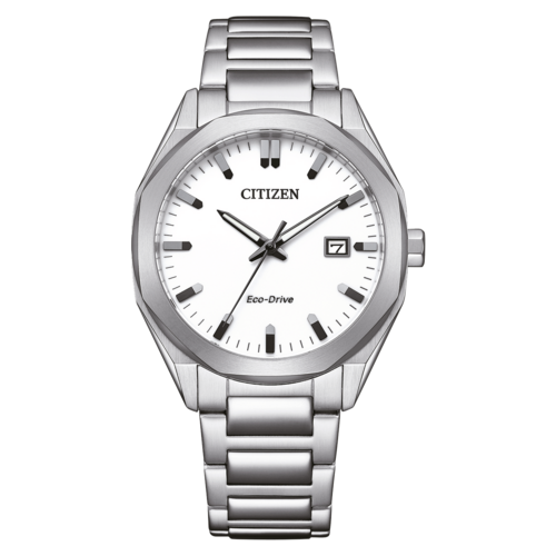 CITIZEN Unisex Armbanduhr BM7620-83A Eco-Drive Edelstahl Kristallglas B-Ware