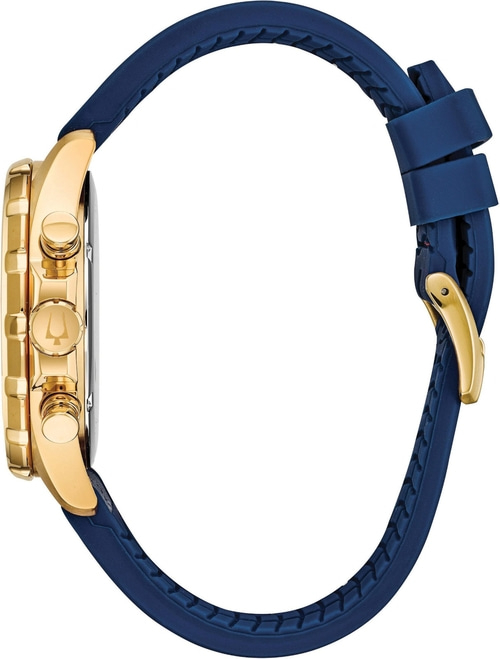 BULOVA 97B168 Quarzuhr Herrenchronograph Armbanduhr Analog 46 mm B-WARE