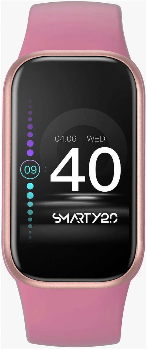 SMARTY 2.0 Smartwatch SW042D Touch-Display Bluetooth 25/43mm rosa B-WARE