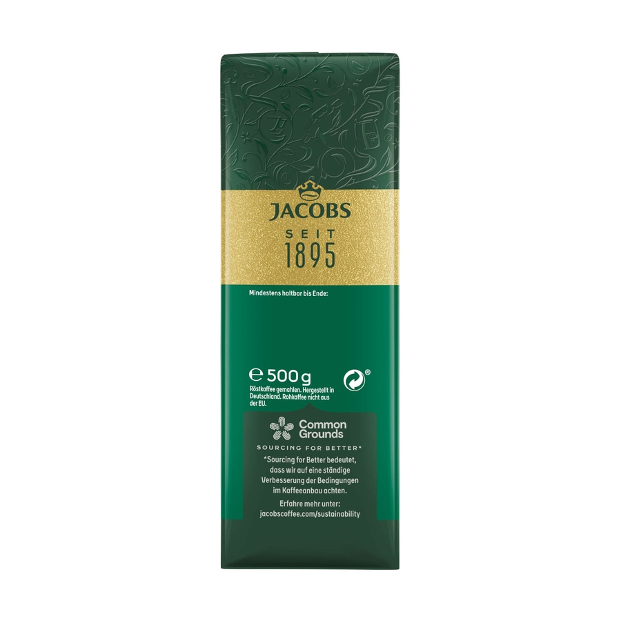JACOBS Filterkaffee Krönung Mild Pulver-Kaffee Röstkaffee gemahlen 6 x 500g