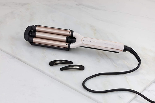 REMINGTON Lockenstab CI91AW PROluxe 4-in-1 Adjustable Waver Beach Waves