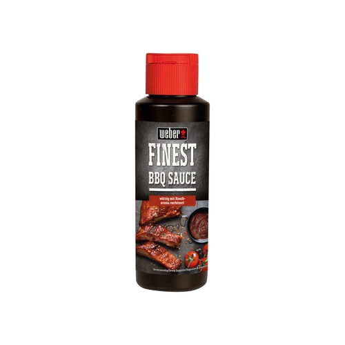 Weber Sauce Finest BBQ Grillsauce Burger 300 ml Flasche Raucharoma würzig