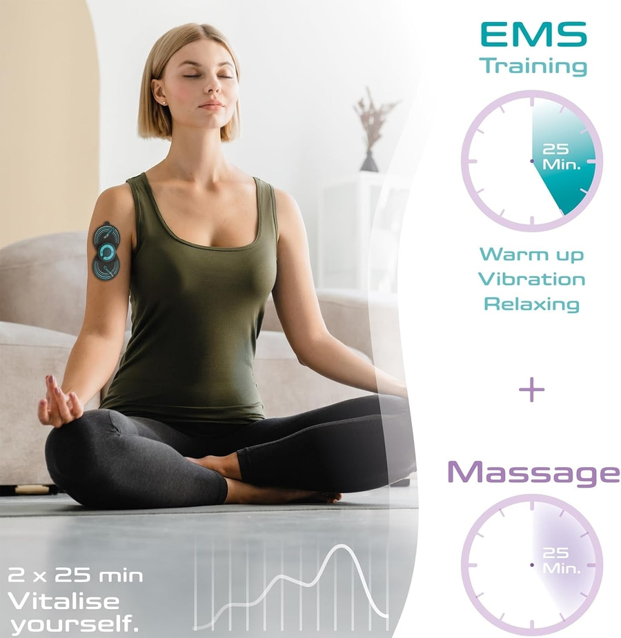 PRORELAX Ems Quickfit 49603 Massage-Gerät kompakt Stimulationstherapie NEU
