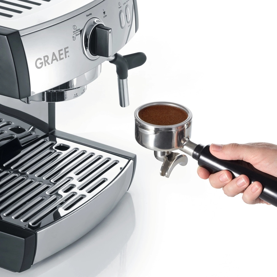 GRAEF Pivalla ES702 Espressomaschine 16 bar Milchaufschäumdüse Wassertank: 2,5 L