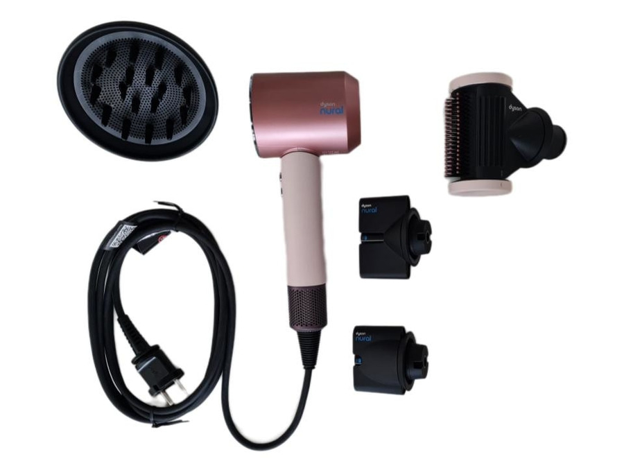 DYSON Haartrockner Supersonic Nural inkl 5 Stylingaufsätze Ceramic Pink B-WARE