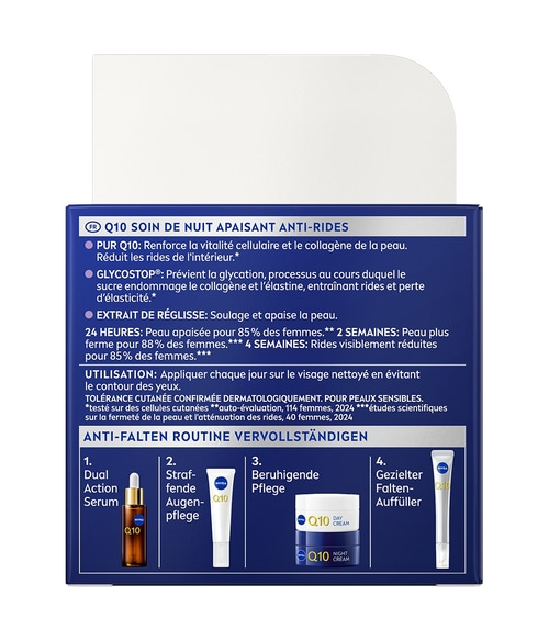 NIVEA Q10 Anti-Falten Power Sensitive Nachtpflege 50ml
