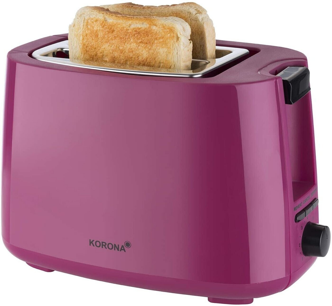 KORONA Toaster 21134 2-Scheiben-Toaster 7 Bräunungsgrade 750 Watt beere NEU
