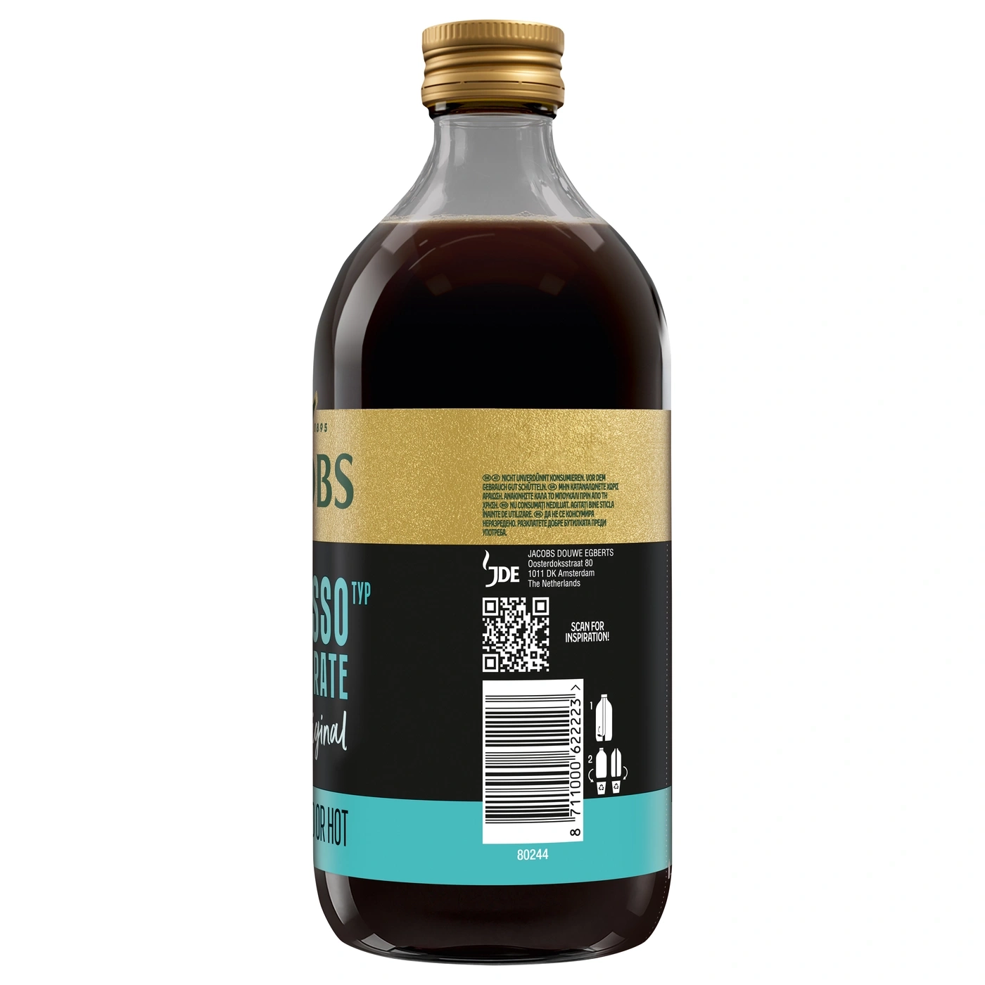 Flasche mit Kaffee-Konzentrat, Jacobs Douwe Egberts