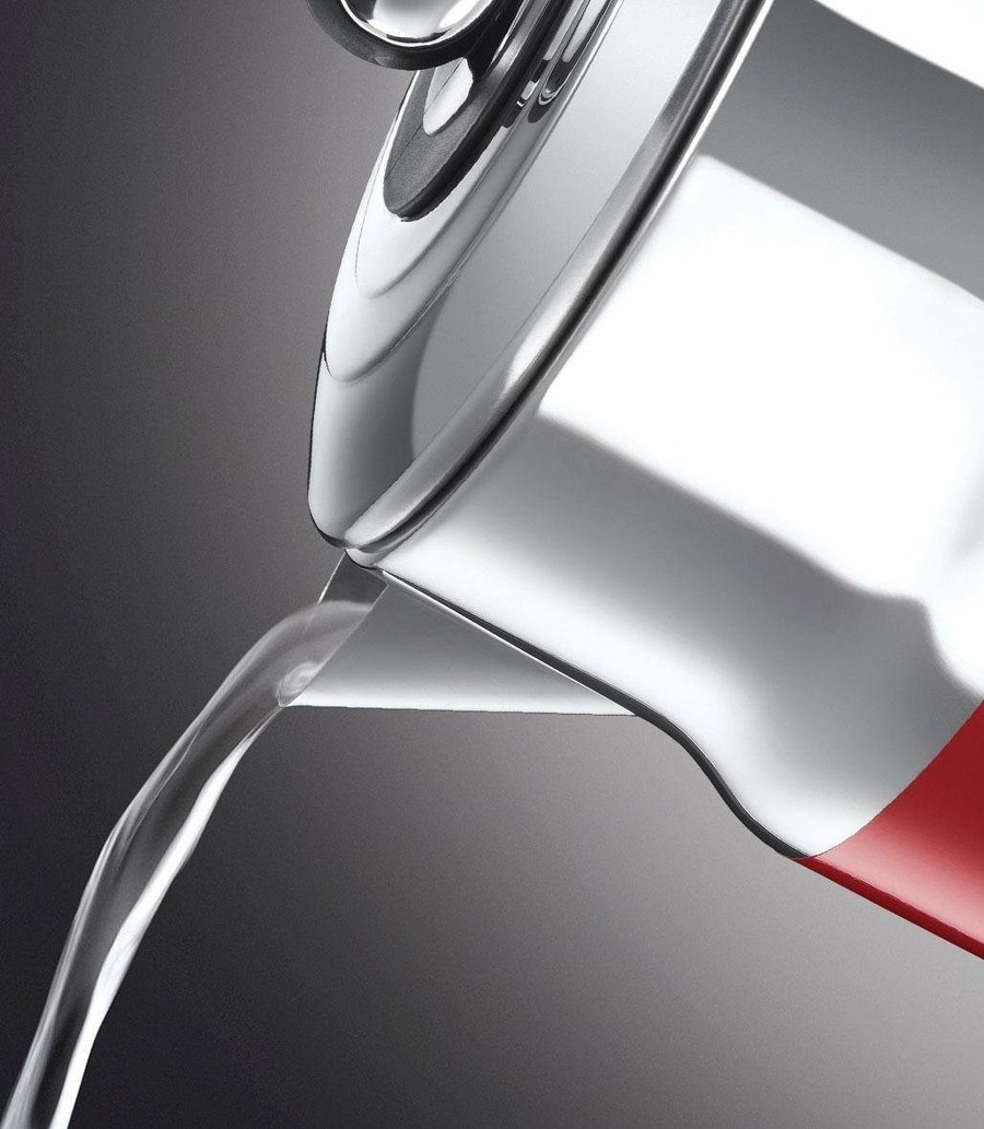 RUSSELL HOBBS Wasserkocher Retro Ribbon Red 21670-70 1,7 L kabellos 2400 W