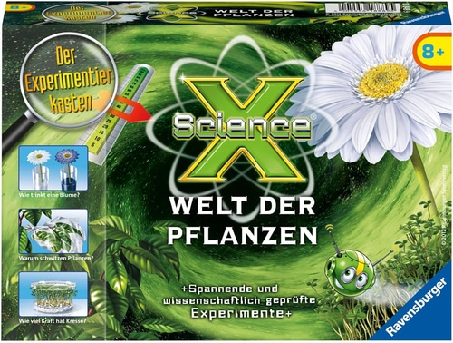 2 x RAVENSBURGER Experimentierkasten ScienceX Welt der Pflanzen Biologie NEU