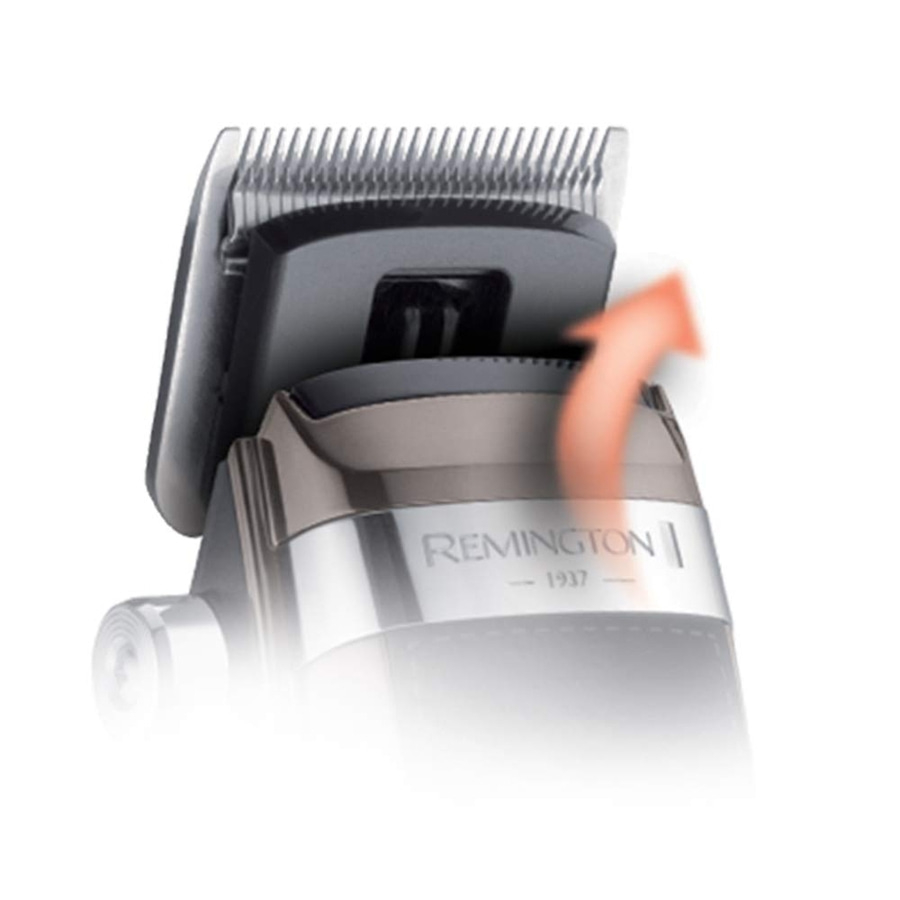 Remington Haarschneider, Detailansicht, Pfeil, Produkt, Technologie, Rasierer, Bartschneider