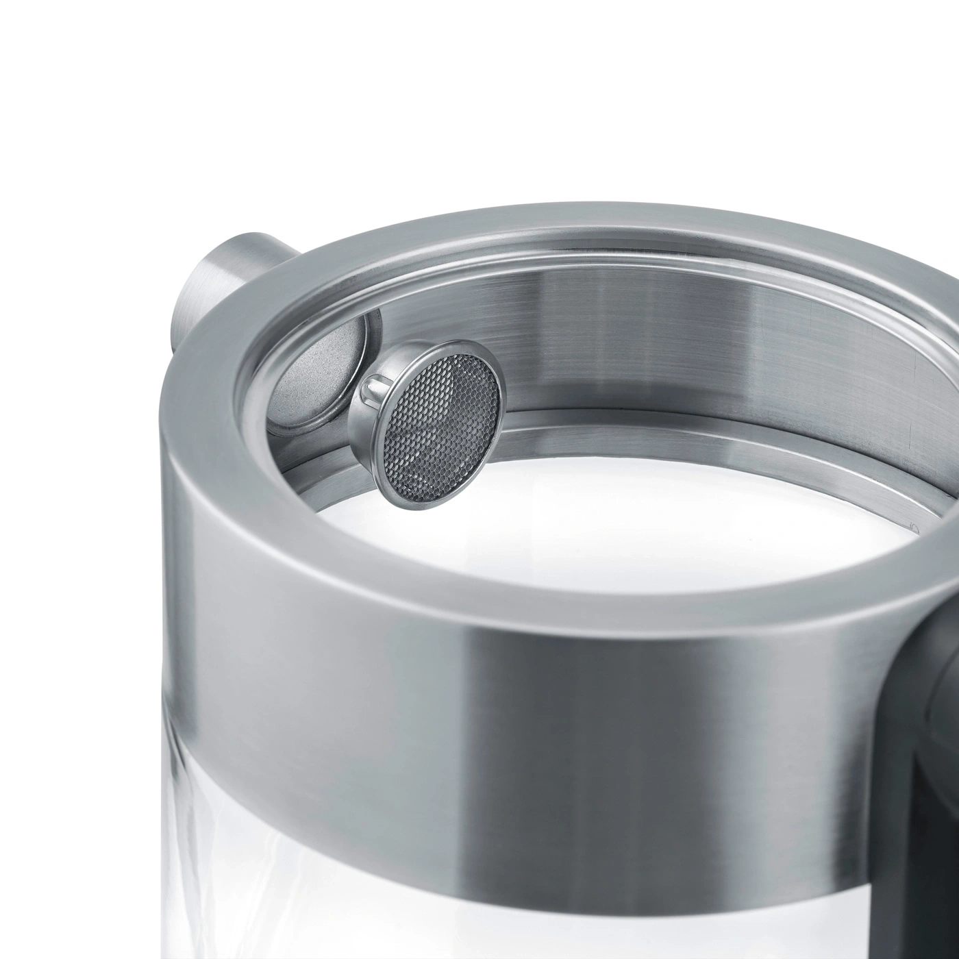 GRAEF Wasserkocher aus Glas + Edelstahl WK300 Glaswasserkocher 1 Liter 2000 Watt