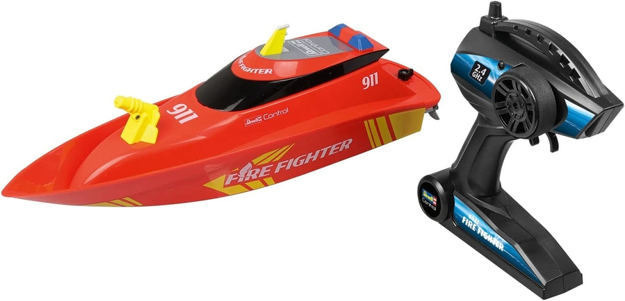 REVELL RC Schiff Feuerlöschboot 24141 Ferngesteuert Akku Fernsteuerung ab 8J NEU