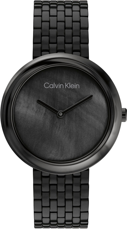 Calvin Klein Damen Armbanduhr Quarzuhr TWISTED BEZEL 25200323 Damenuhr B-WARE