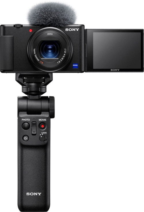 SONY ZV-1 Vlog Kamera mit GP-VPT2BT 20,1 MP 4K Video Touchscreen NEU