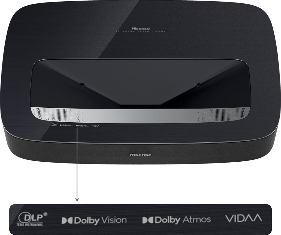HISENSE PL1SE Beamer 2100 Ansi Lumen DLP Heimkino Desktop 3840x2160 Pixel B-WARE