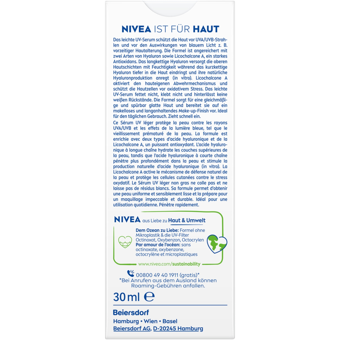 NIVEA Set Q10 Anti-Falten EXPERTE Dual Action Serum + 2in1 Primer Daily UV Serum